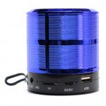 Wholesale Metallic Design Portable Wireless Bluetooth Speaker 888 (Blue)